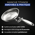 Poêle 100% Titane Pur | TITANOX®