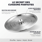 Couvercle Universel Inox — TITANOX®