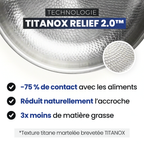 Poêle 100% Titane Pur — TITANOX®